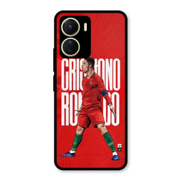 Soccer Star Roar Metal Back Case for Vivo T2x