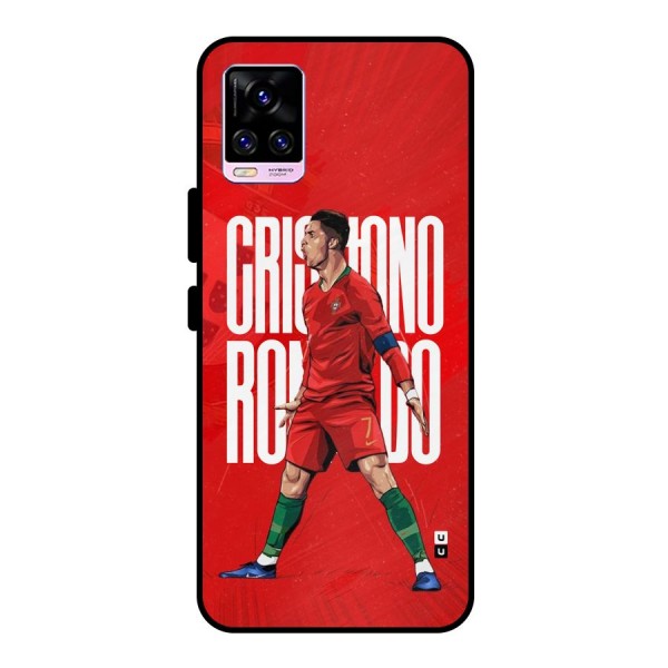 Soccer Star Roar Metal Back Case for Vivo V20 Pro