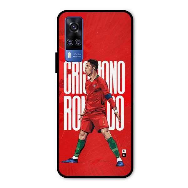 Soccer Star Roar Metal Back Case for Vivo Y31