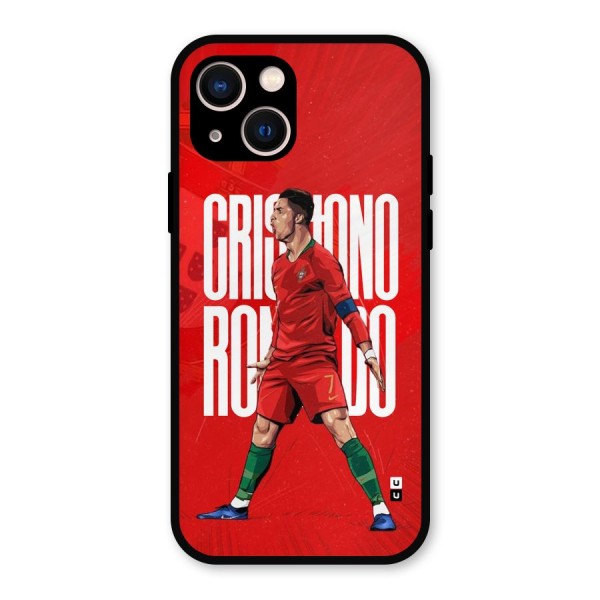 Soccer Star Roar Metal Back Case for iPhone 13