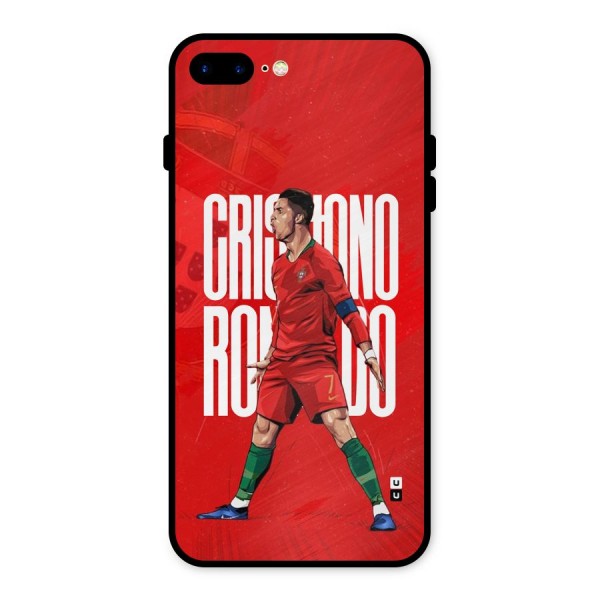 Soccer Star Roar Metal Back Case for iPhone 7 Plus