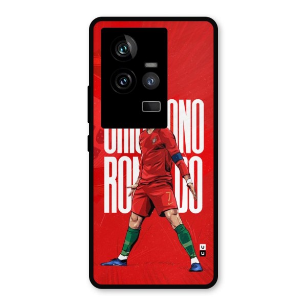 Soccer Star Roar Metal Back Case for iQOO 11 5G