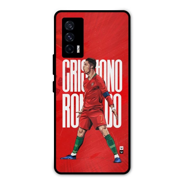 Soccer Star Roar Metal Back Case for iQOO 7 5G