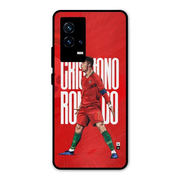 Soccer Star Roar Metal Back Case for iQOO 9 5G