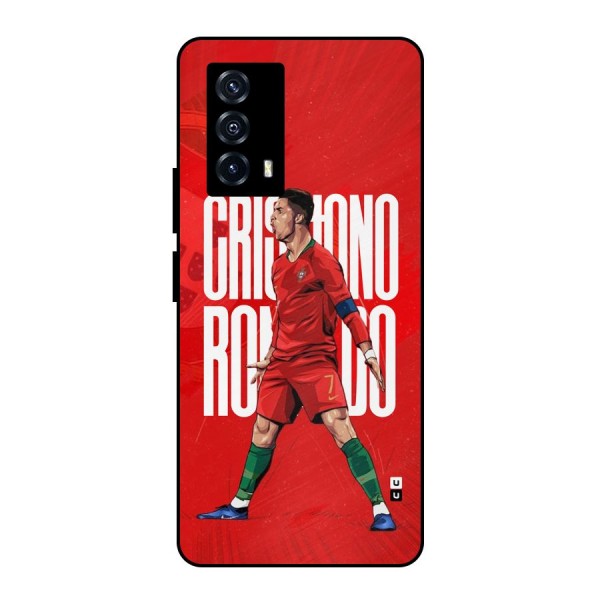 Soccer Star Roar Metal Back Case for iQOO Z5