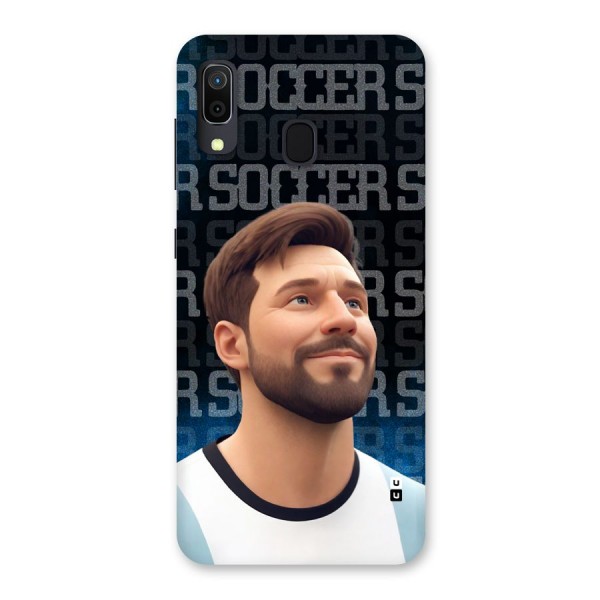 Soccer Star Smiles Back Case for Galaxy A30