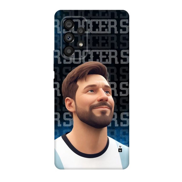 Soccer Star Smiles Back Case for Galaxy A53 5G