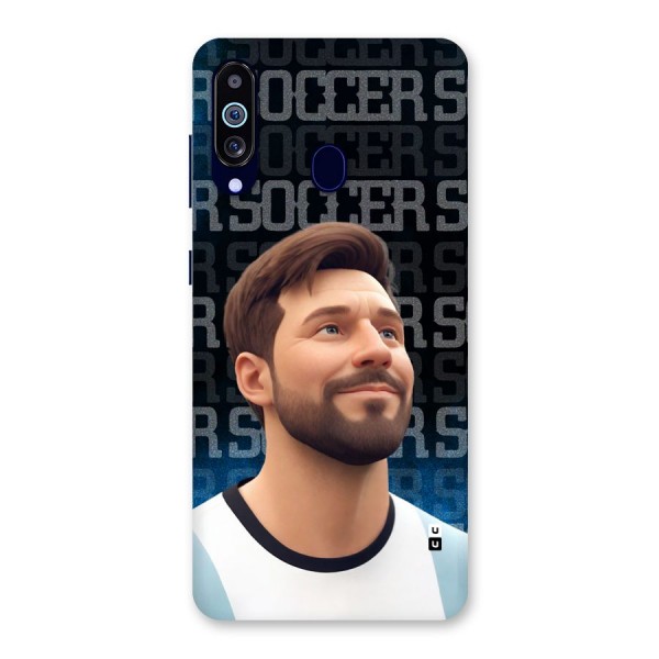 Soccer Star Smiles Back Case for Galaxy A60