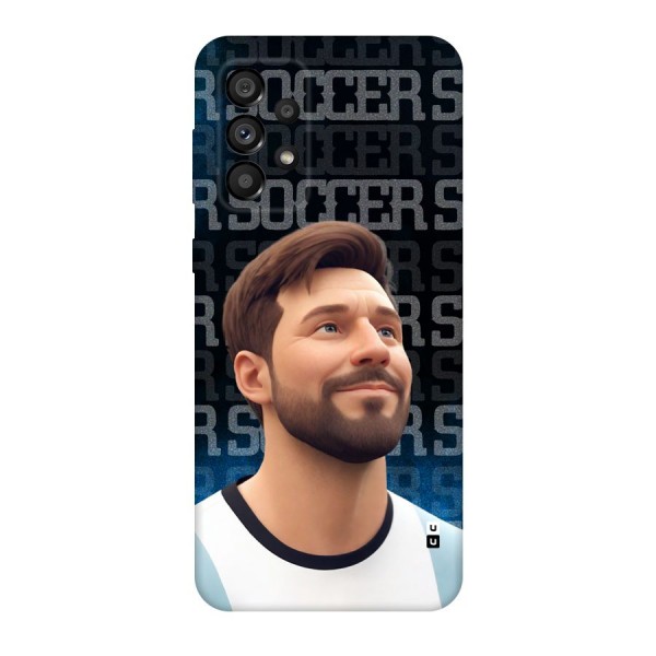 Soccer Star Smiles Back Case for Galaxy A73 5G