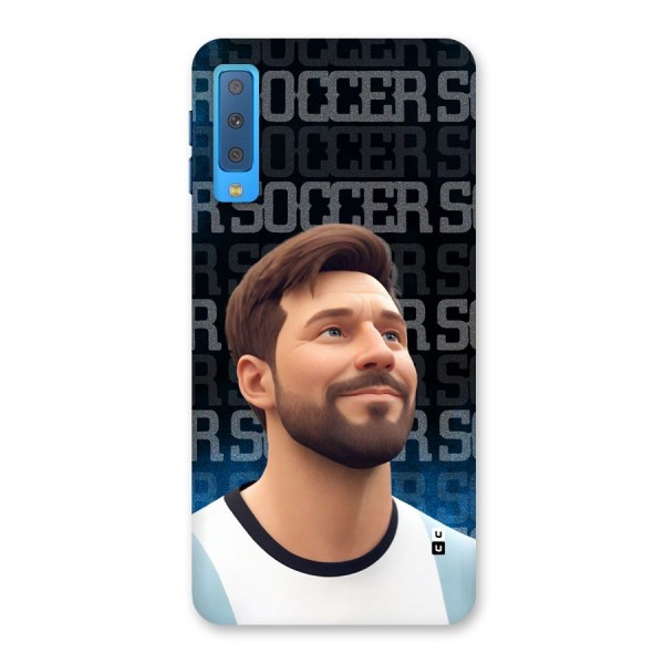 Soccer Star Smiles Back Case for Galaxy A7 (2018)