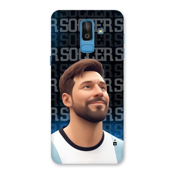 Soccer Star Smiles Back Case for Galaxy J8