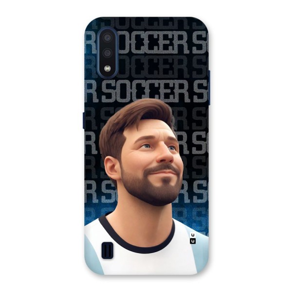 Soccer Star Smiles Back Case for Galaxy M01