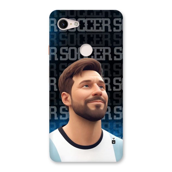 Soccer Star Smiles Back Case for Google Pixel 3 XL