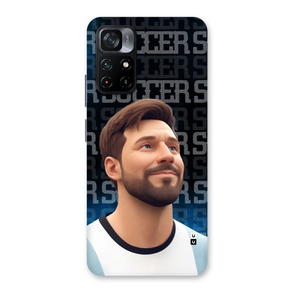 Soccer Star Smiles Back Case for Poco M4 Pro 5G