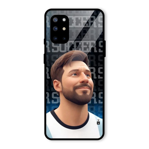 Soccer Star Smiles Glass Back Case for OnePlus 8T