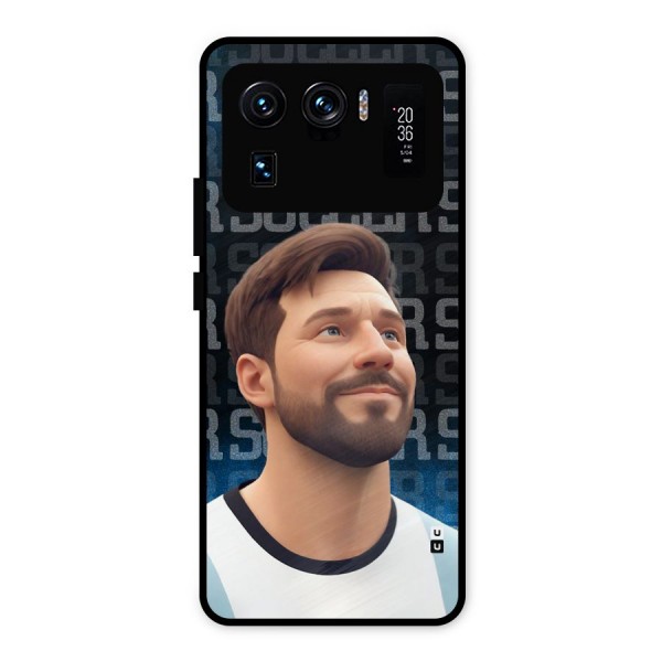 Soccer Star Smiles Metal Back Case for Mi 11 Ultra