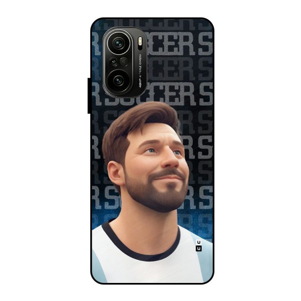 Soccer Star Smiles Metal Back Case for Mi 11x