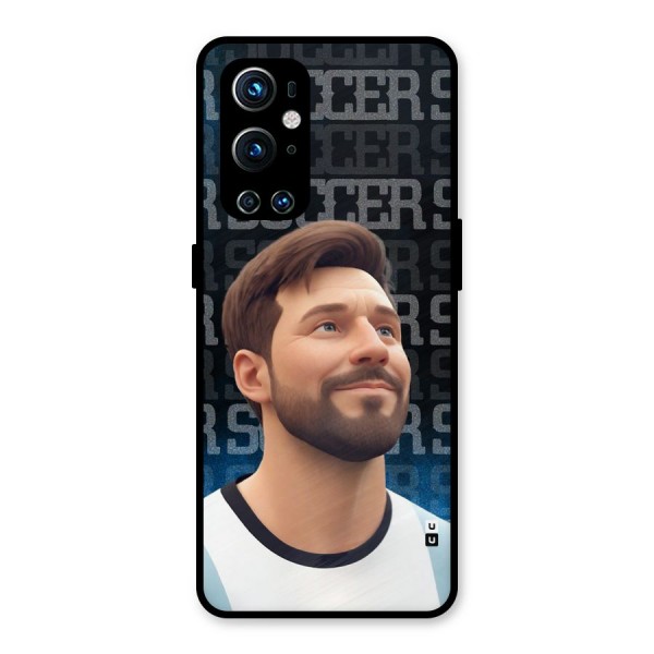 Soccer Star Smiles Metal Back Case for OnePlus 9 Pro