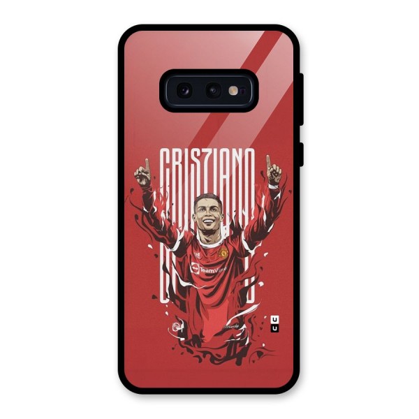 Soccer Star Victory Glass Back Case for Galaxy S10e