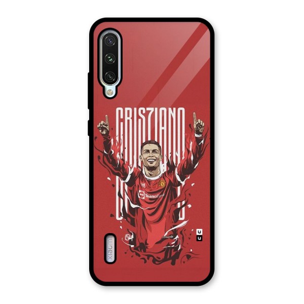 Soccer Star Victory Glass Back Case for Mi A3