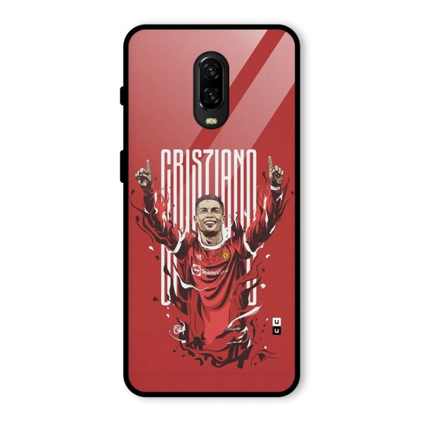 Soccer Star Victory Glass Back Case for OnePlus 6T