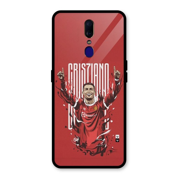 Soccer Star Victory Glass Back Case for Oppo F11