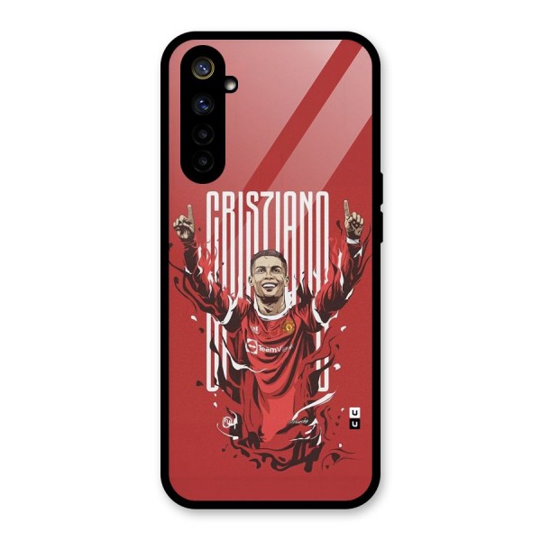 Soccer Star Victory Glass Back Case for Realme 6i