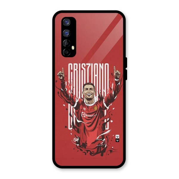 Soccer Star Victory Glass Back Case for Realme 7