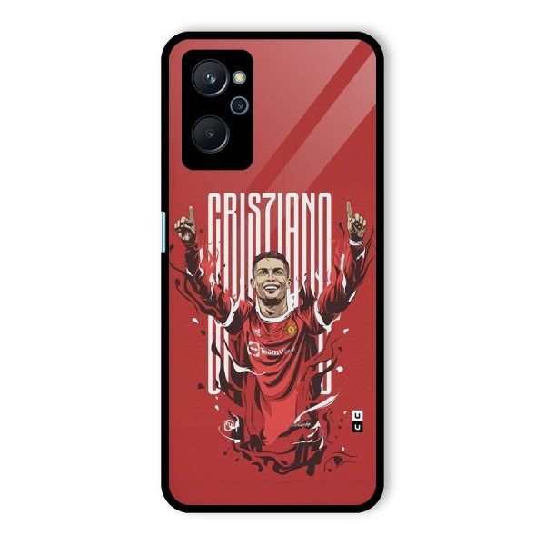 Soccer Star Victory Glass Back Case for Realme 9i