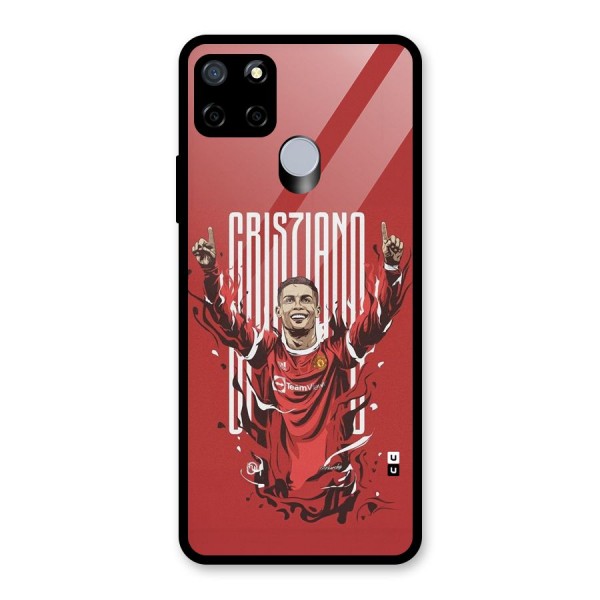 Soccer Star Victory Glass Back Case for Realme C12