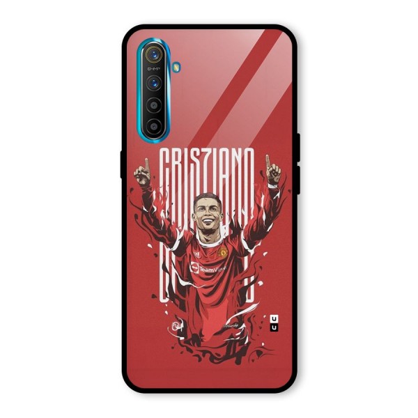 Soccer Star Victory Glass Back Case for Realme XT