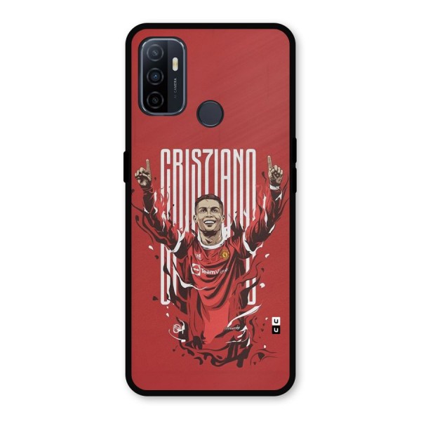 Soccer Star Victory Metal Back Case for Oppo A53