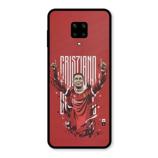 Soccer Star Victory Metal Back Case for Poco M2