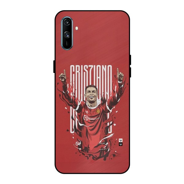 Soccer Star Victory Metal Back Case for Realme C3