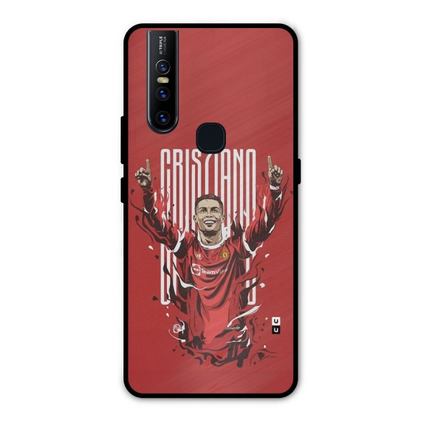 Soccer Star Victory Metal Back Case for Vivo V15