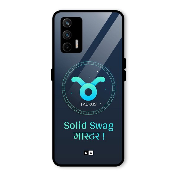 Solid Tauras Glass Back Case for Realme GT 5G