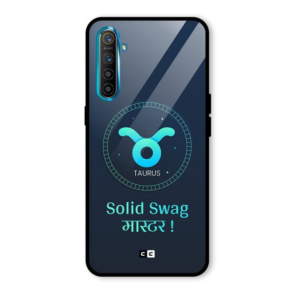 Solid Tauras Glass Back Case for Realme X2