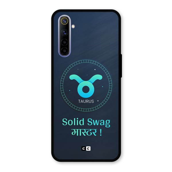 Solid Tauras Metal Back Case for Realme 6