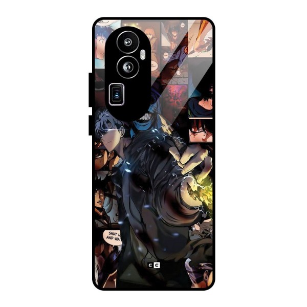 Solo Leveling Glass Back Case for Oppo Reno10 Pro Plus