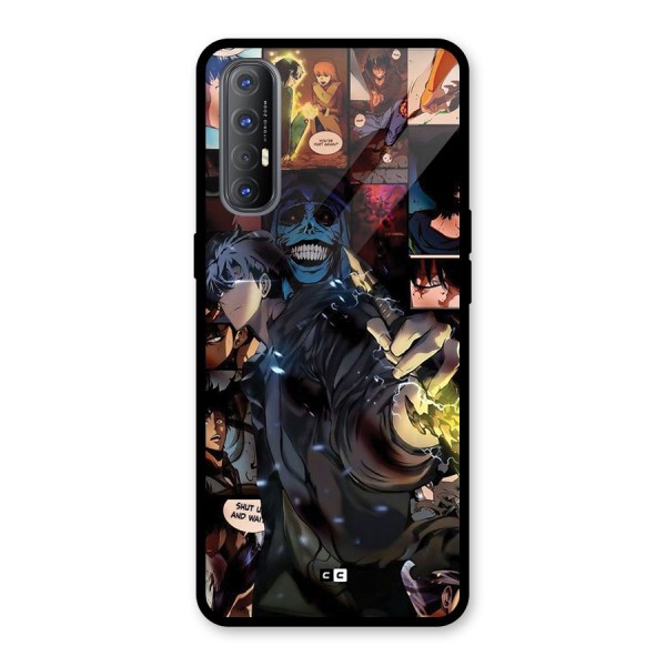 Solo Leveling Glass Back Case for Oppo Reno3 Pro