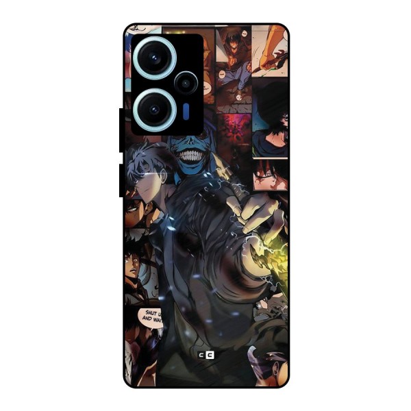 Solo Leveling Metal Back Case for Poco F5