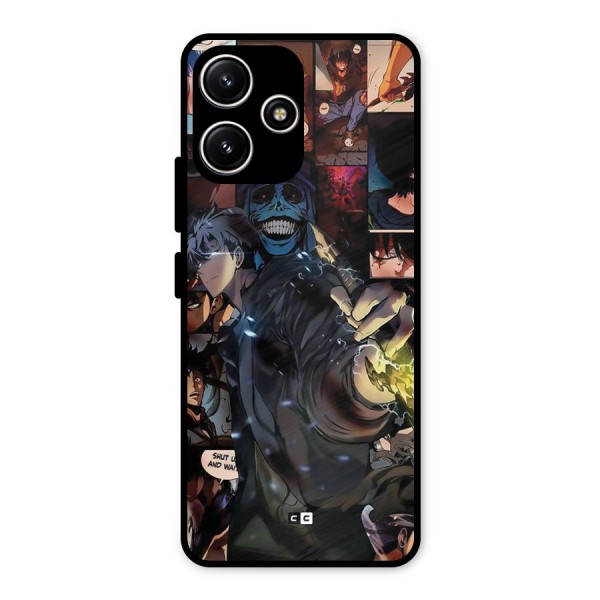 Solo Leveling Metal Back Case for Poco M6 Pro