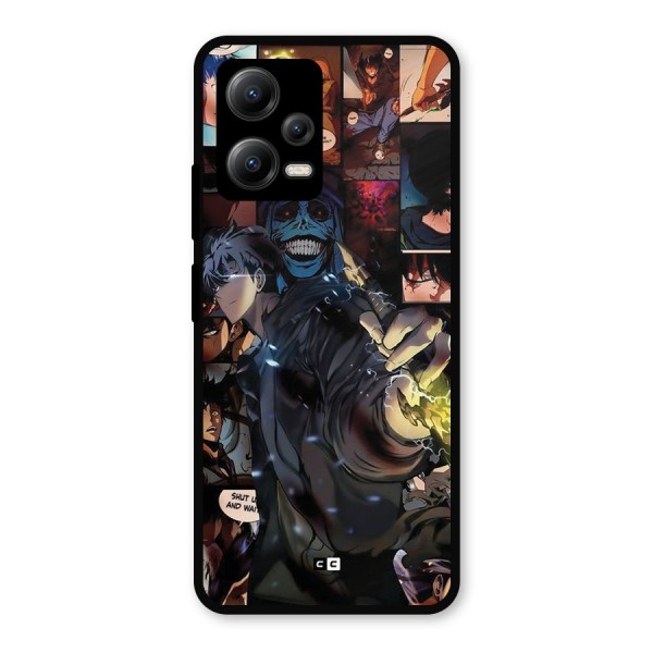 Solo Leveling Metal Back Case for Poco X5