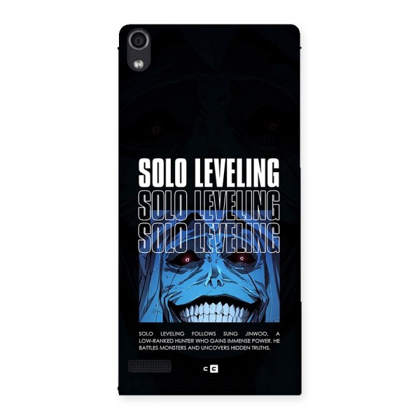 Solo Leveling Typo Back Case for Ascend P6