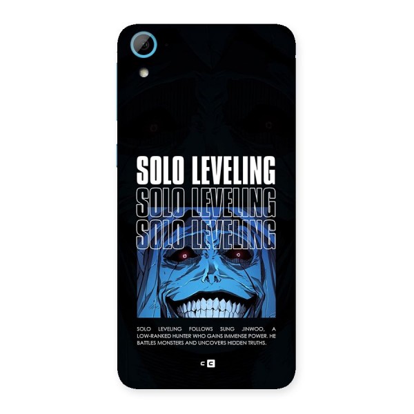 Solo Leveling Typo Back Case for Desire 826