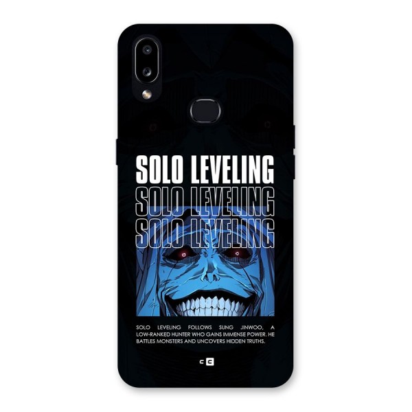 Solo Leveling Typo Back Case for Galaxy A10s