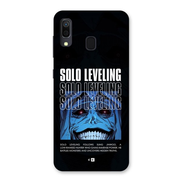 Solo Leveling Typo Back Case for Galaxy A20