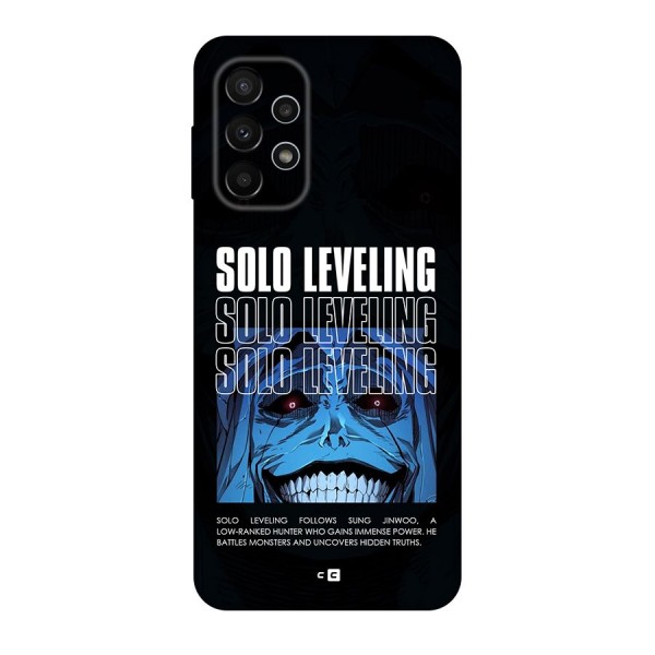 Solo Leveling Typo Back Case for Galaxy A23