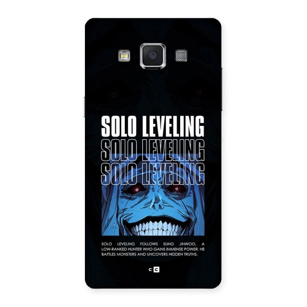 Solo Leveling Typo Back Case for Galaxy A5