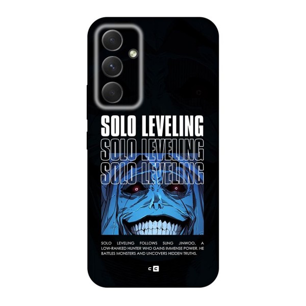 Solo Leveling Typo Back Case for Galaxy A54